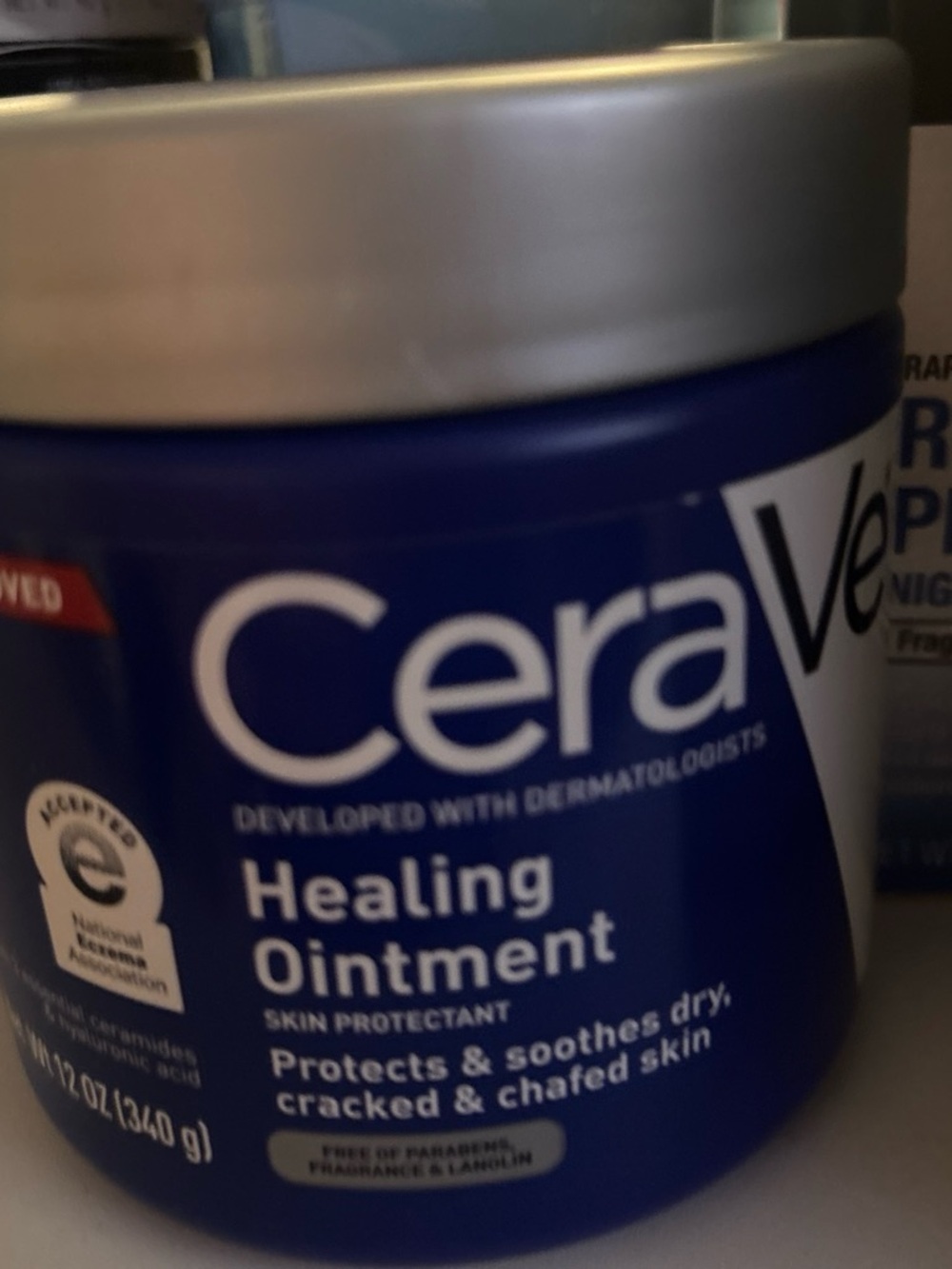 CeraVe Blue Healing Ointment Skin Protectant